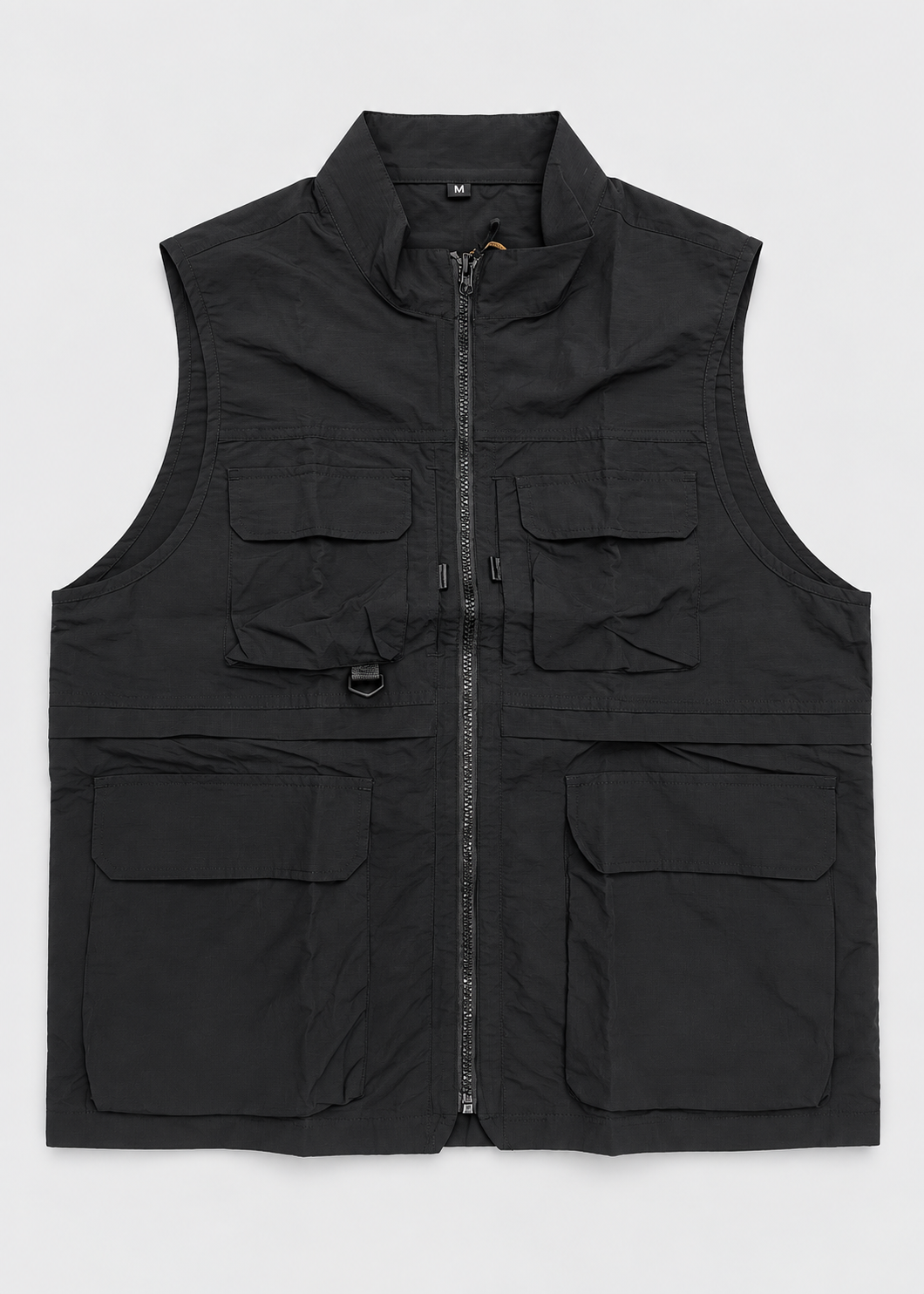 Men's Multi-Pocket Utility Gilet Vest | Lightweight | Zip Front | Outdoor Fishing Workwear | Steven & Levon