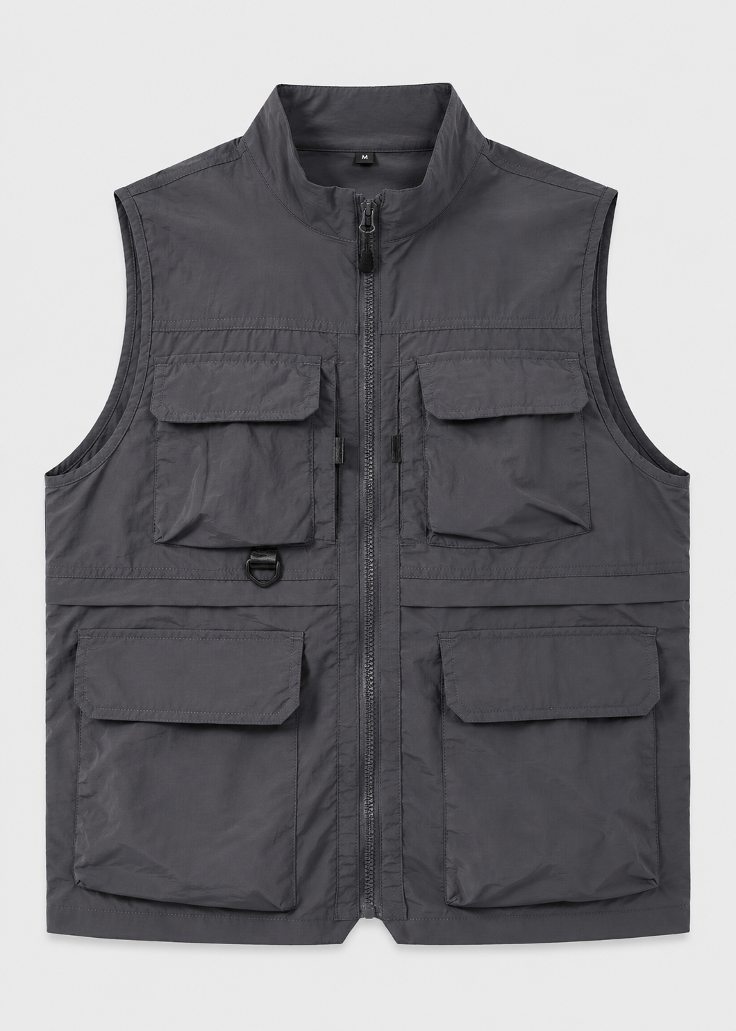 Men's Multi-Pocket Utility Gilet Vest | Lightweight | Zip Front | Outdoor Fishing Workwear | Steven & Levon