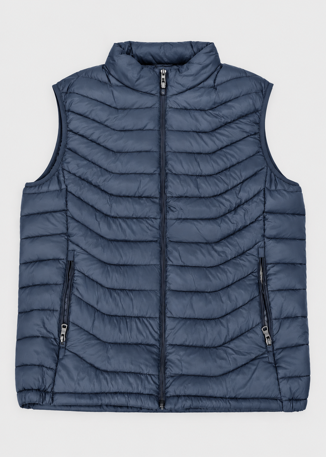 Men's Quilted Padded Bodywarmer | Lightweight Zip Front Gilet | Insulated | Steven & Levon