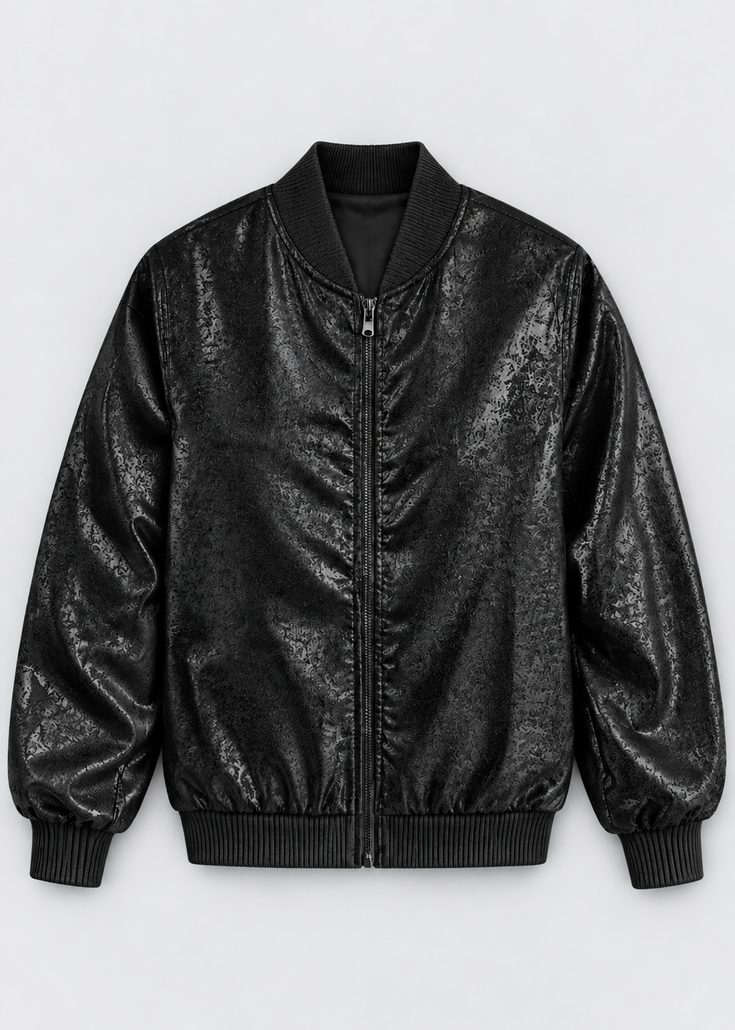 Shiny Bomber Jacket | Women | Zip Front | Lightweight Outerwear | Steven & Levon