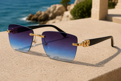 Square Sunglasses | Men | Lightweight Vintage Frame | Steven & Levon