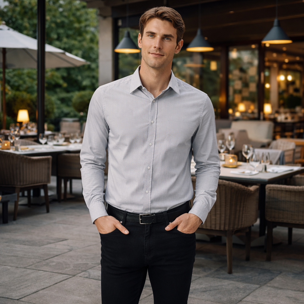 Slyndex - Slim Fit Skinny Pencil-Leg Jeans Everyday Casual Wear