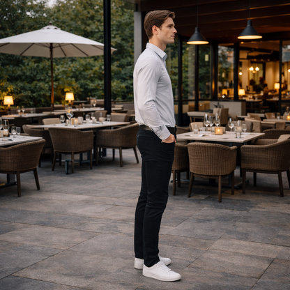 Slyndex - Slim Fit Skinny Pencil-Leg Jeans Everyday Casual Wear