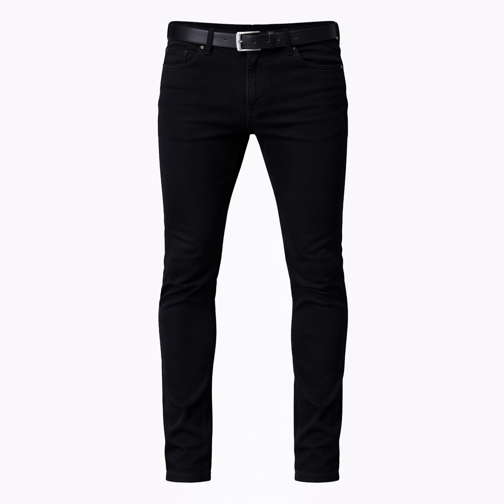 Slyndex - Slim Fit Skinny Pencil-Leg Jeans Everyday Casual Wear