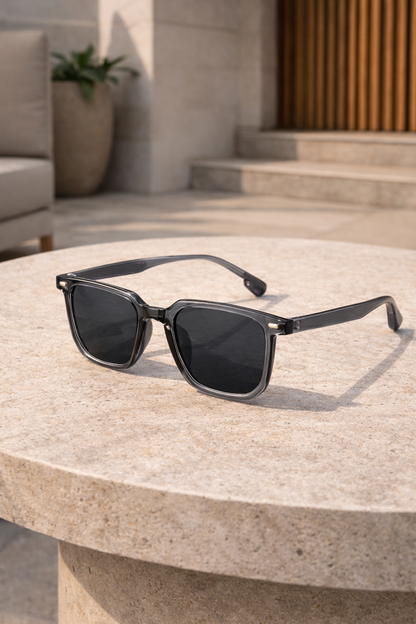 Square Sunglasses | Unisex | Polycarbonate Frame | UV Protection | Steven & Levon