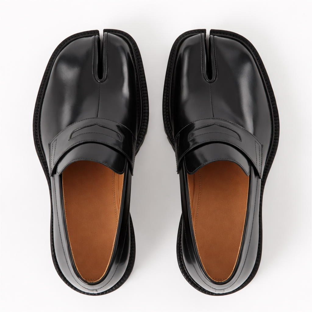 Splitova - Split Toe Thick Sole Loafer  Casual Everyday Wear