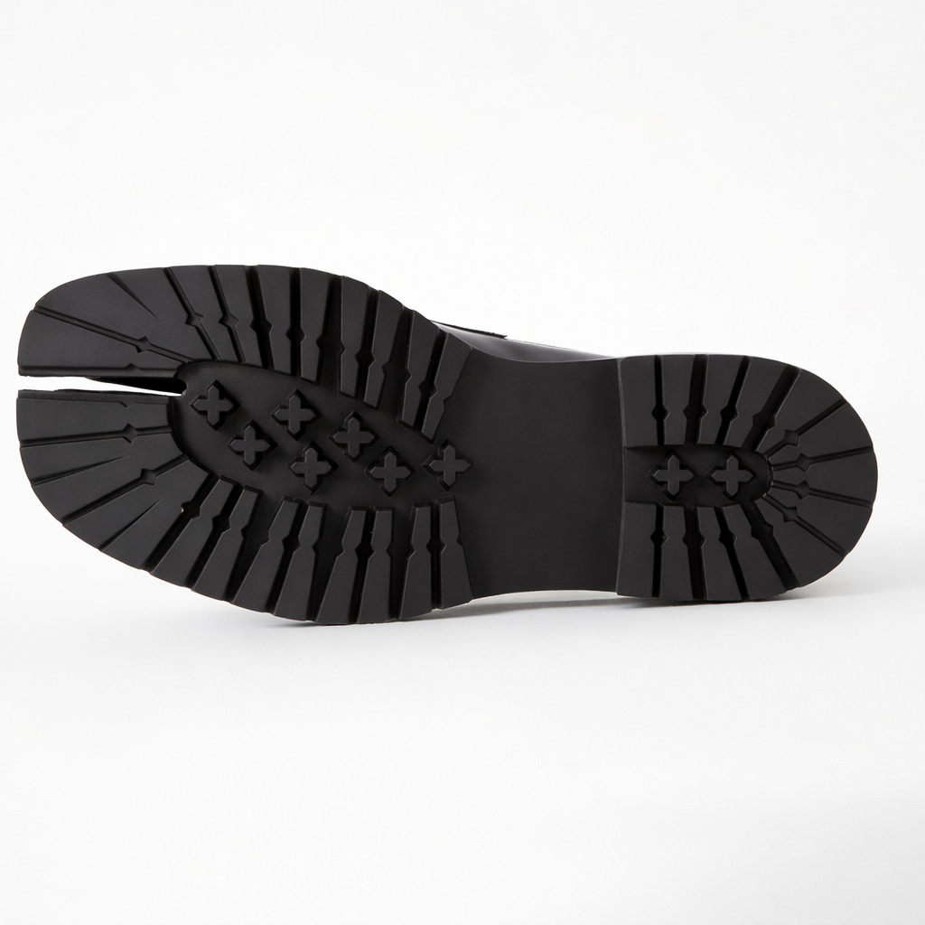 Splitova - Split Toe Thick Sole Loafer  Casual Everyday Wear
