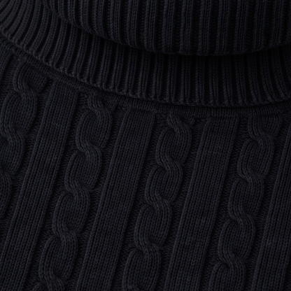 Heidi Men's Turtleneck Sweater | Slim Fit Warm Winter Knit Pullover