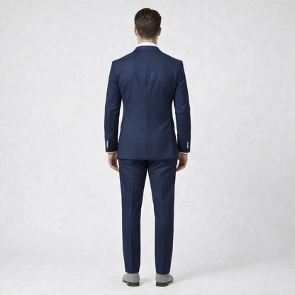 Dapavio | Business Suit Men | Double Breasted Slim Fit