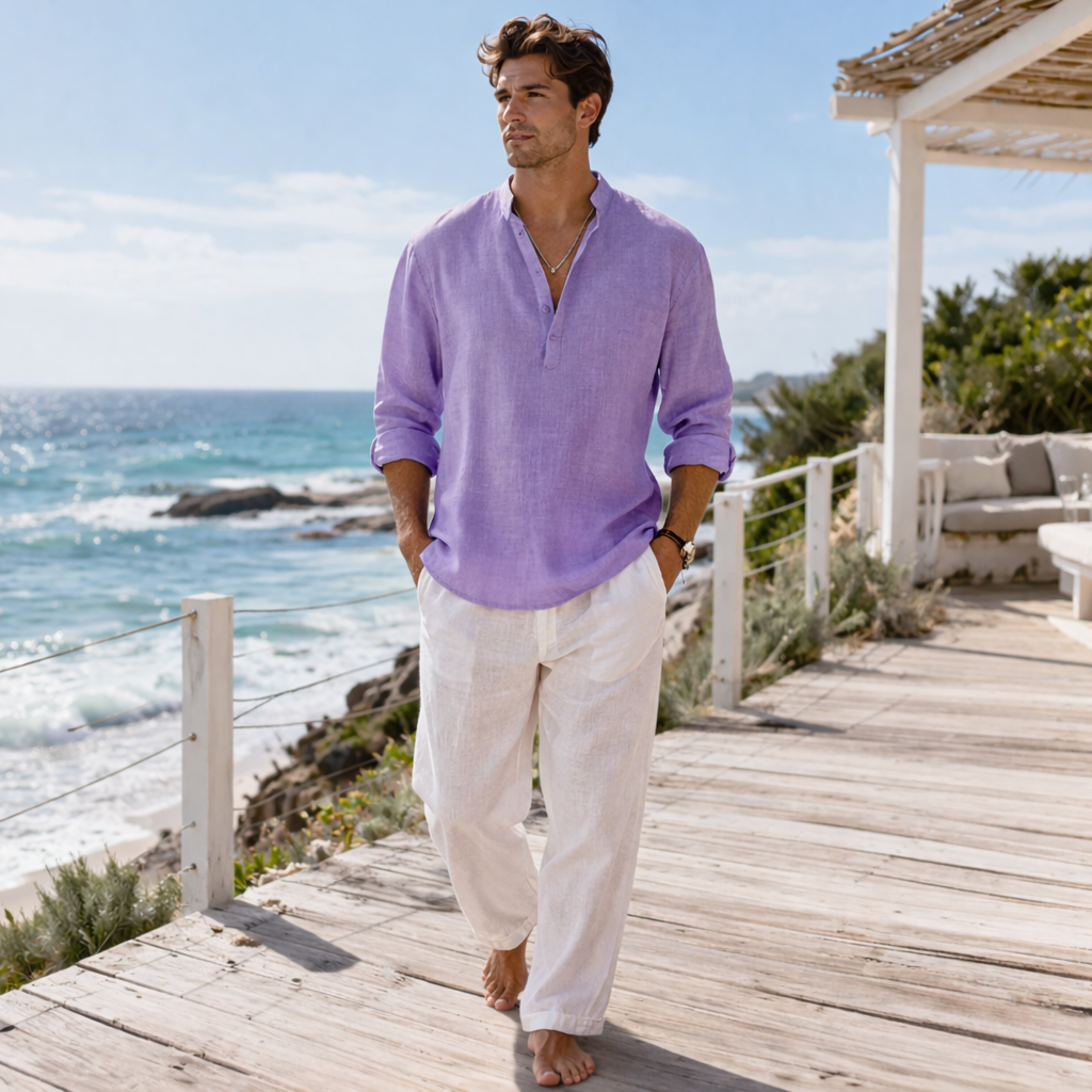 Otto Cotton Shirt | Versatile Men's Poplin Shirt