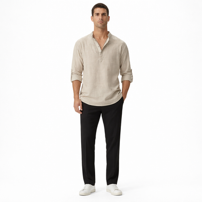 Otto Cotton Shirt | Versatile Men's Poplin Shirt