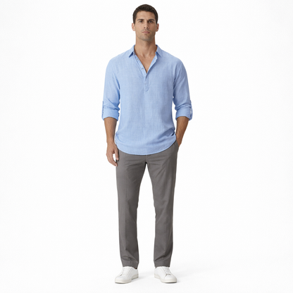 Otto Cotton Shirt | Versatile Men's Poplin Shirt