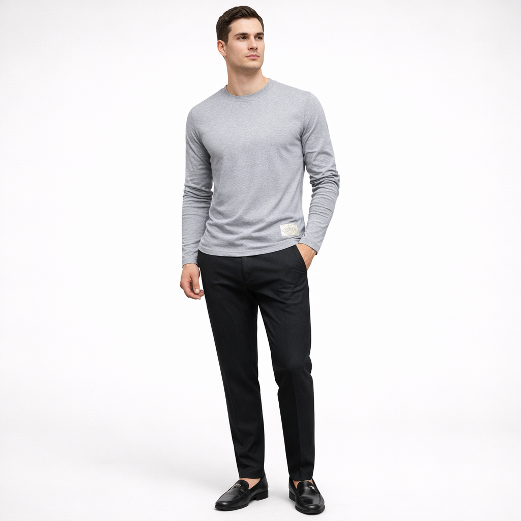 Classic Long Sleeve Men's T-Shirt | Autumn Essential