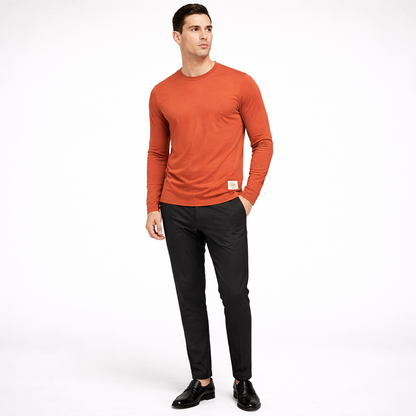 Classic Long Sleeve Men's T-Shirt | Autumn Essential