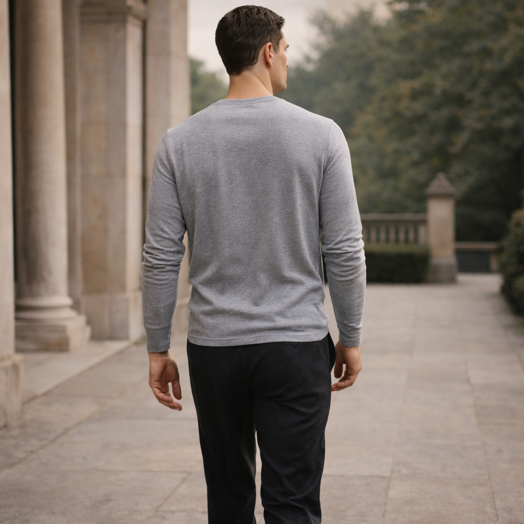 Classic Long Sleeve Men's T-Shirt | Autumn Essential