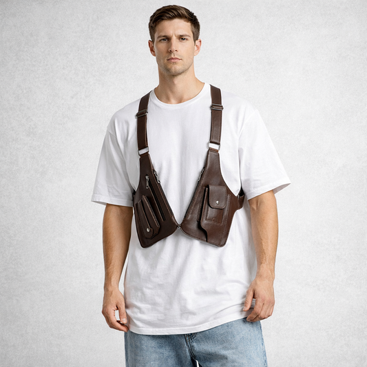 Tactivex - Dual-Strap Tactical Chest Harness Bag  Hands-Free Daily Carry
