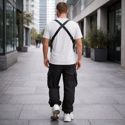 Tactivex - Dual-Strap Tactical Chest Harness Bag  Hands-Free Daily Carry