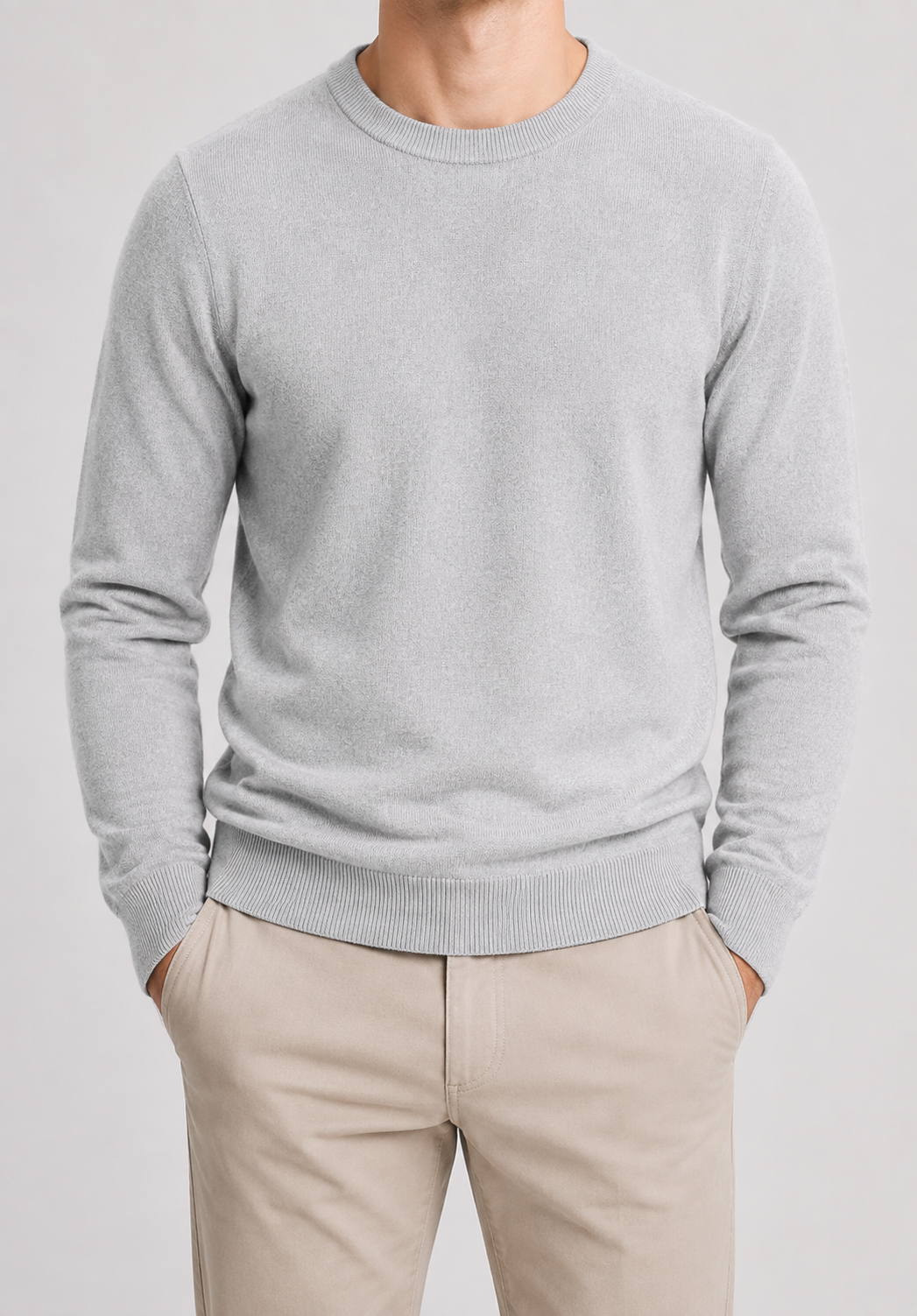 Wollvex - Oversized Crew Neck Pullover | Synthetic Fiber Blend | Everyday Casual Layering