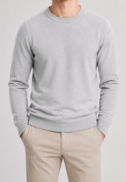 Wollvex - Oversized Crew Neck Pullover | Synthetic Fiber Blend | Everyday Casual Layering