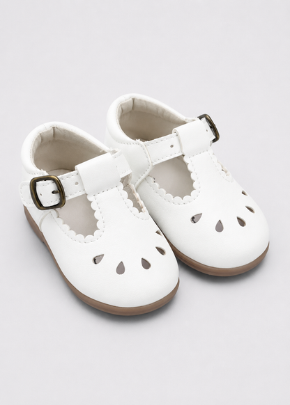 Baby Girl School Shoes | Toddler Leather Sandals | Anti-Slip Buckle Shoes | Steven & Levon
