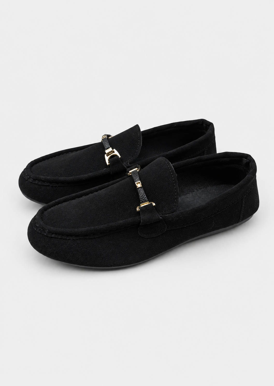 Mens Suede Loafers | Formal Slip-On Dress Shoes | Steven & Levon