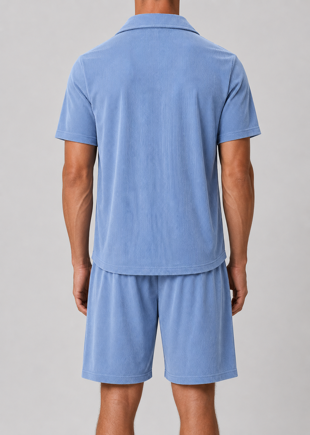 Men's Cuban Outfit Set | Collar Co-Ord Set | Men | Lightweight Cotton Blend | Steven & Levon