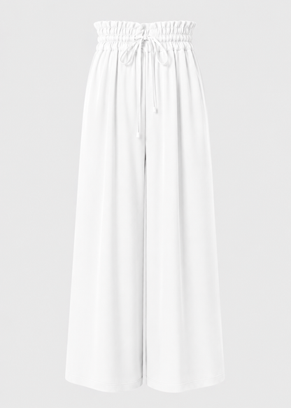 Women's Wide Leg Pants | Elastic Waist | Lightweight Casual | Steven & Levon