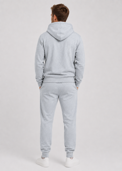 Men's Sporty Tracksuit Set | Unisex Tracksuit | Cotton Blend | Zip Hoodie & Joggers | Casual Activewear | Steven & Levon