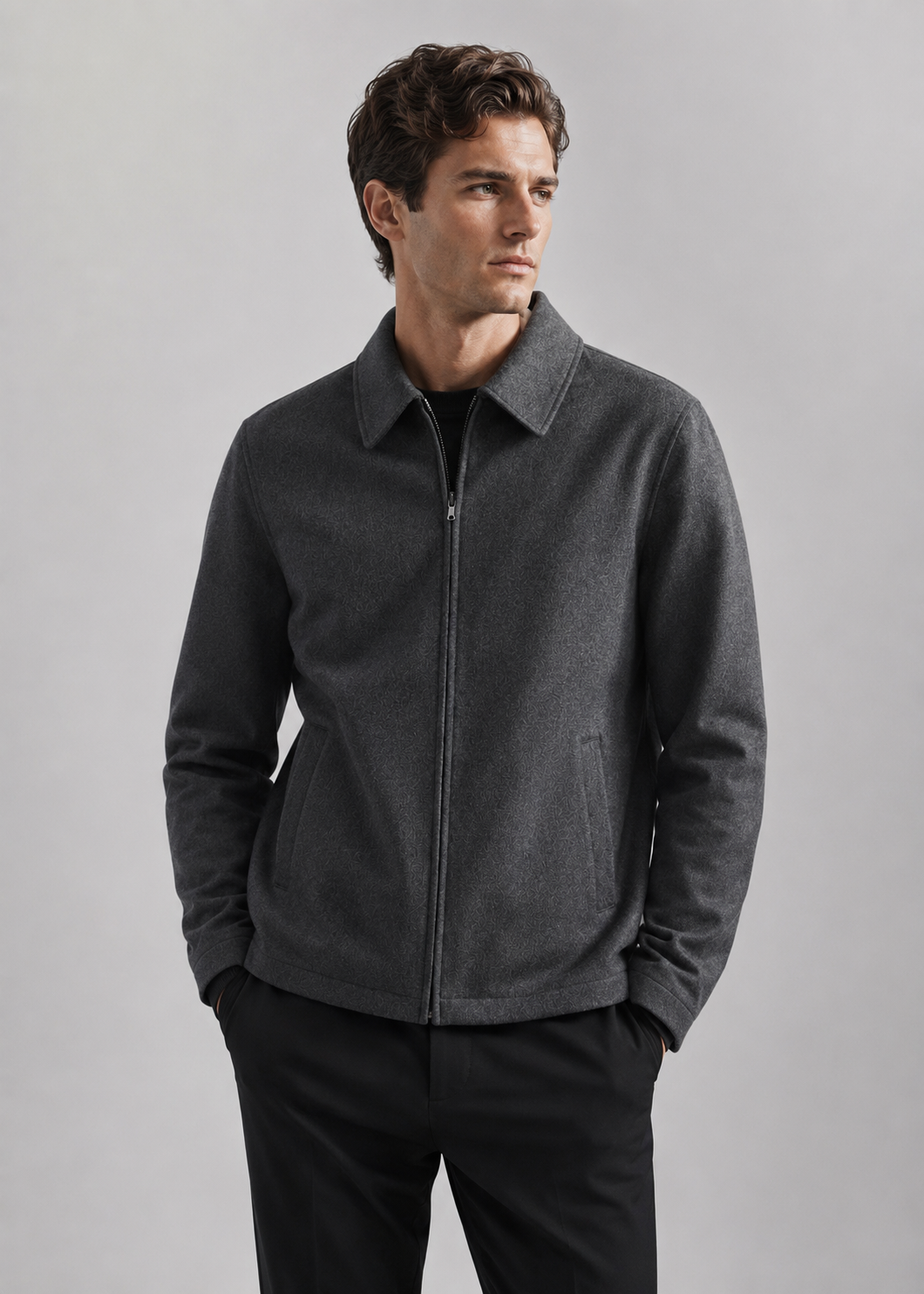 Men's Tailored Fit Jacket | Wool Blend Blazer | Men | Smart Casual Outerwear | Steven & Levon