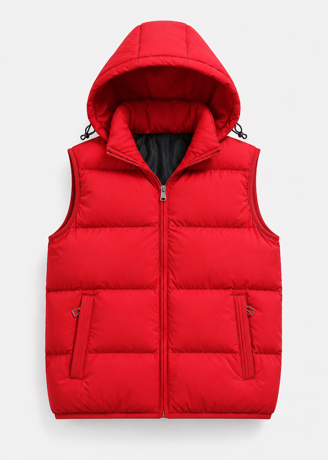 Men's Padded Hooded Bodywarmer | Quilted Gilet | Lightweight | Warm Insulated | Steven & Levon