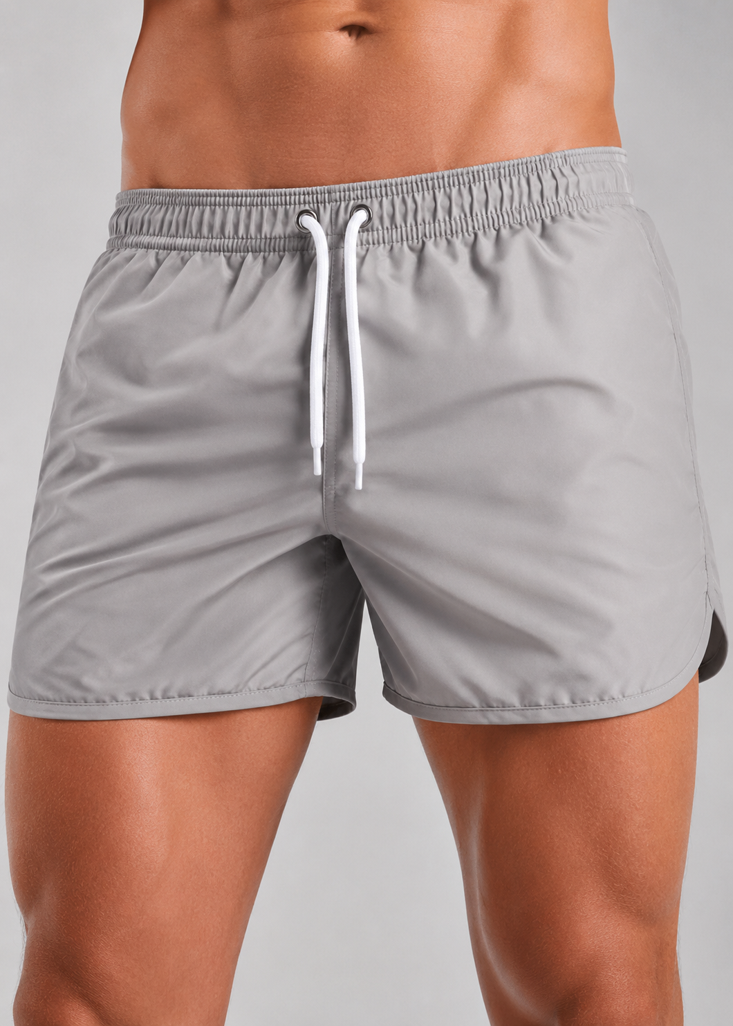 Men’s Quick Dry Swim Shorts | Polyester Drawstring Beach Trunks | Lightweight Summer Swimwear | Steven & Levon
