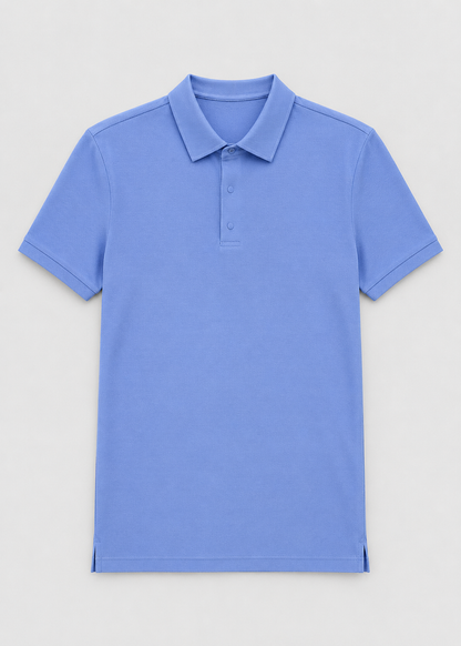 Men’s Slim Fit Polo Shirt | Men | Cotton Blend | Lapel Collar Short Sleeve Casual Top | Steven & Levon