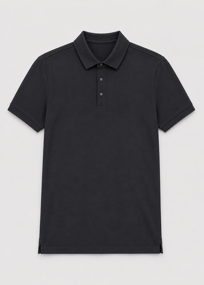 Men’s Slim Fit Polo Shirt | Men | Cotton Blend | Lapel Collar Short Sleeve Casual Top | Steven & Levon
