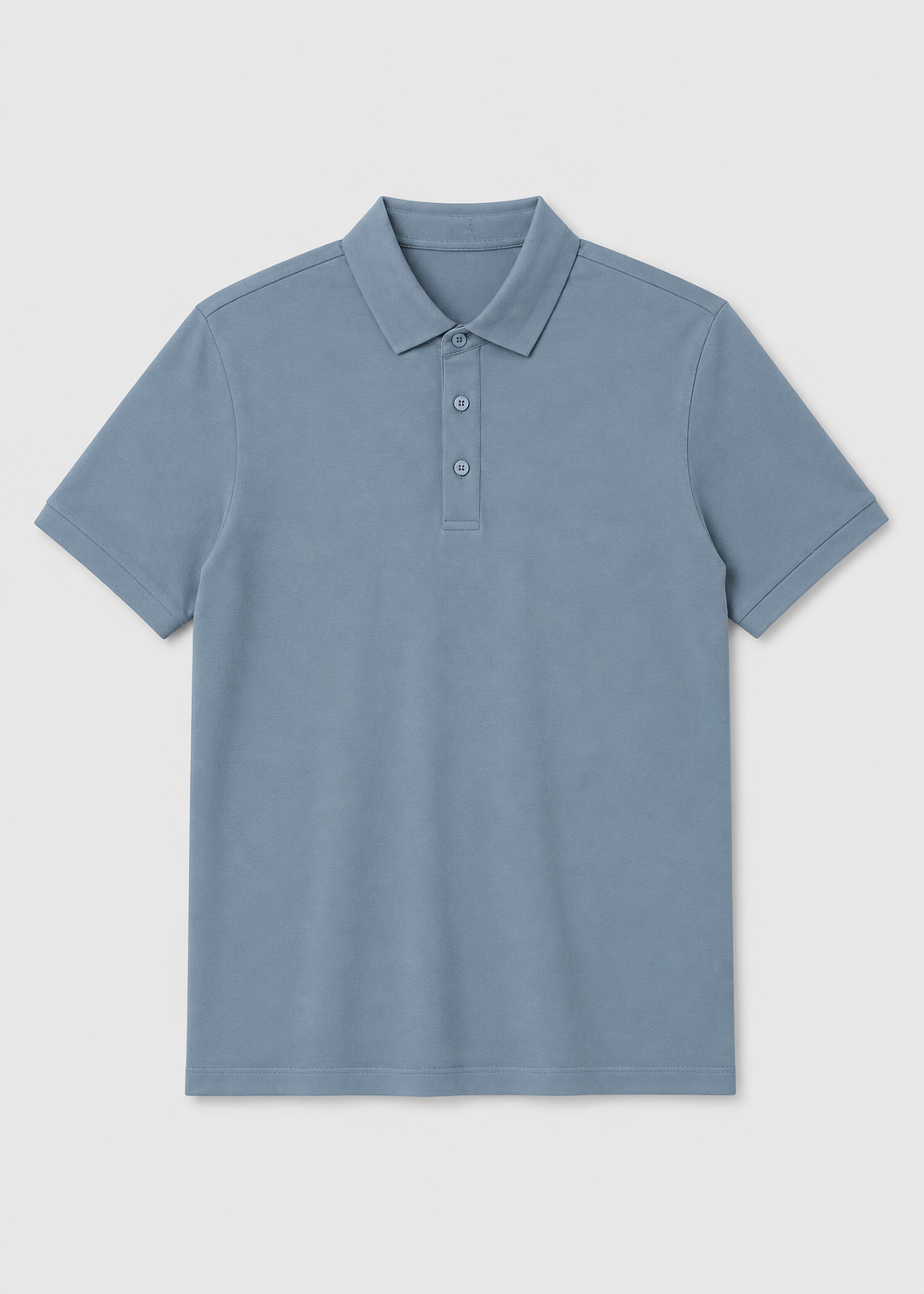 Men's Short Sleeve Polo Shirt | Slim Fit Polo Top | Men | Breathable Blend | Structured Collar Casual Smart Shirt | Steven & Levon