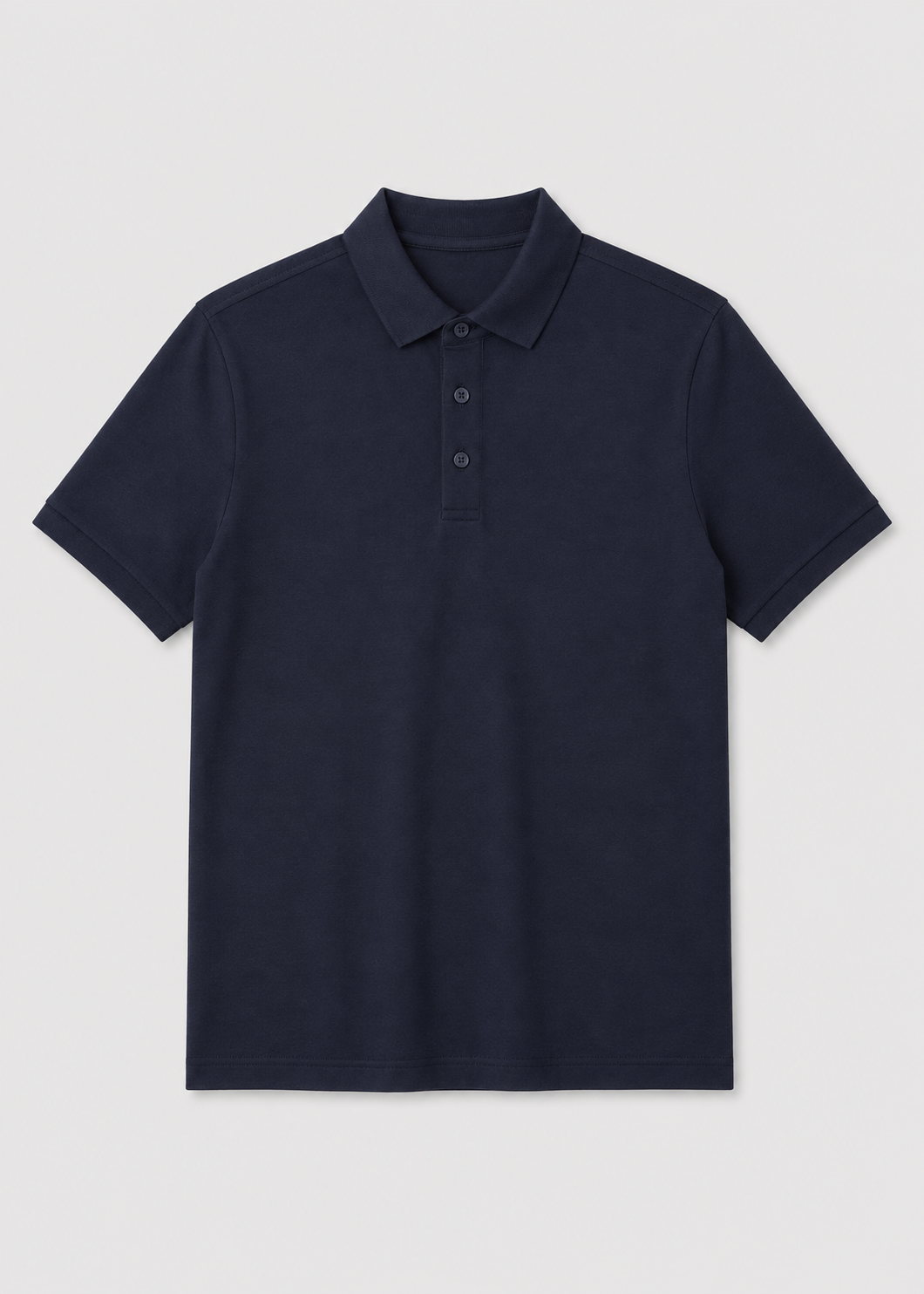 Men's Short Sleeve Polo Shirt | Slim Fit Polo Top | Men | Breathable Blend | Structured Collar Casual Smart Shirt | Steven & Levon