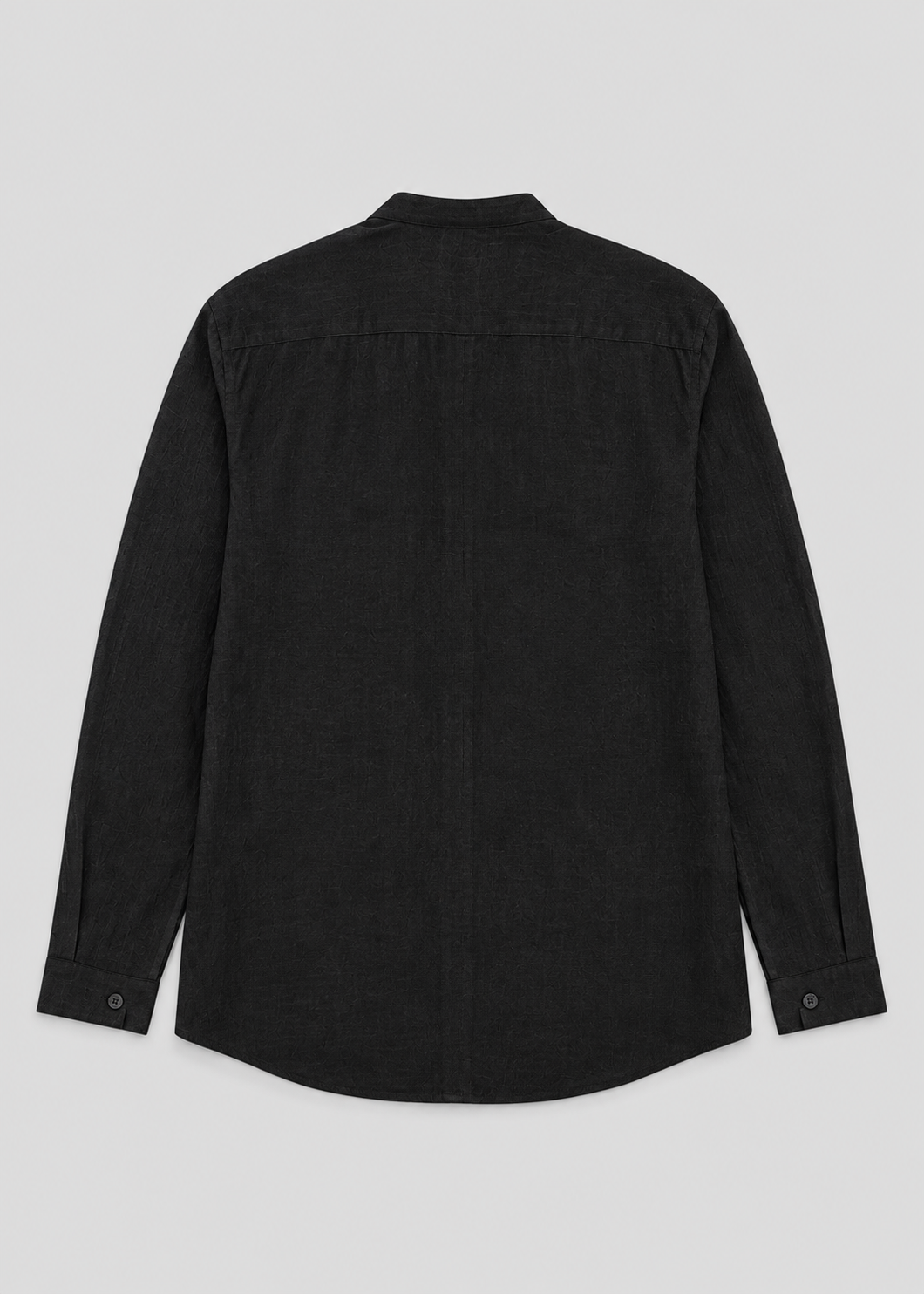 Men's Linen Long Sleeve Shirt | Men | Lightweight Breathable Collarless Button-Up | Casual Relaxed Fit | Steven & Levon