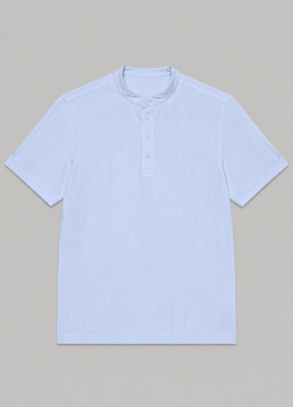 Men's Classic Henley Shirt | Men | Long Sleeve Button Neck Top | Casual Fit | Steven & Levon