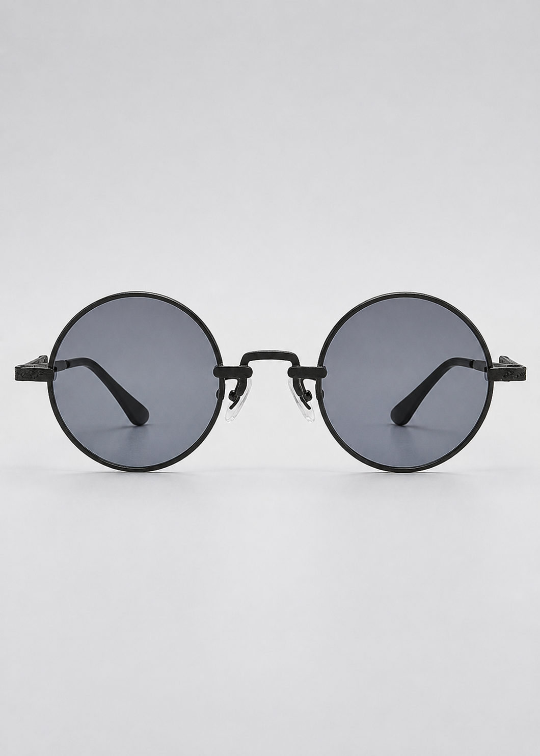 Round Polarized Sunglasses | Unisex | Lightweight Metal Frame | UV Protection | Everyday Eyewear | Steven & Levon