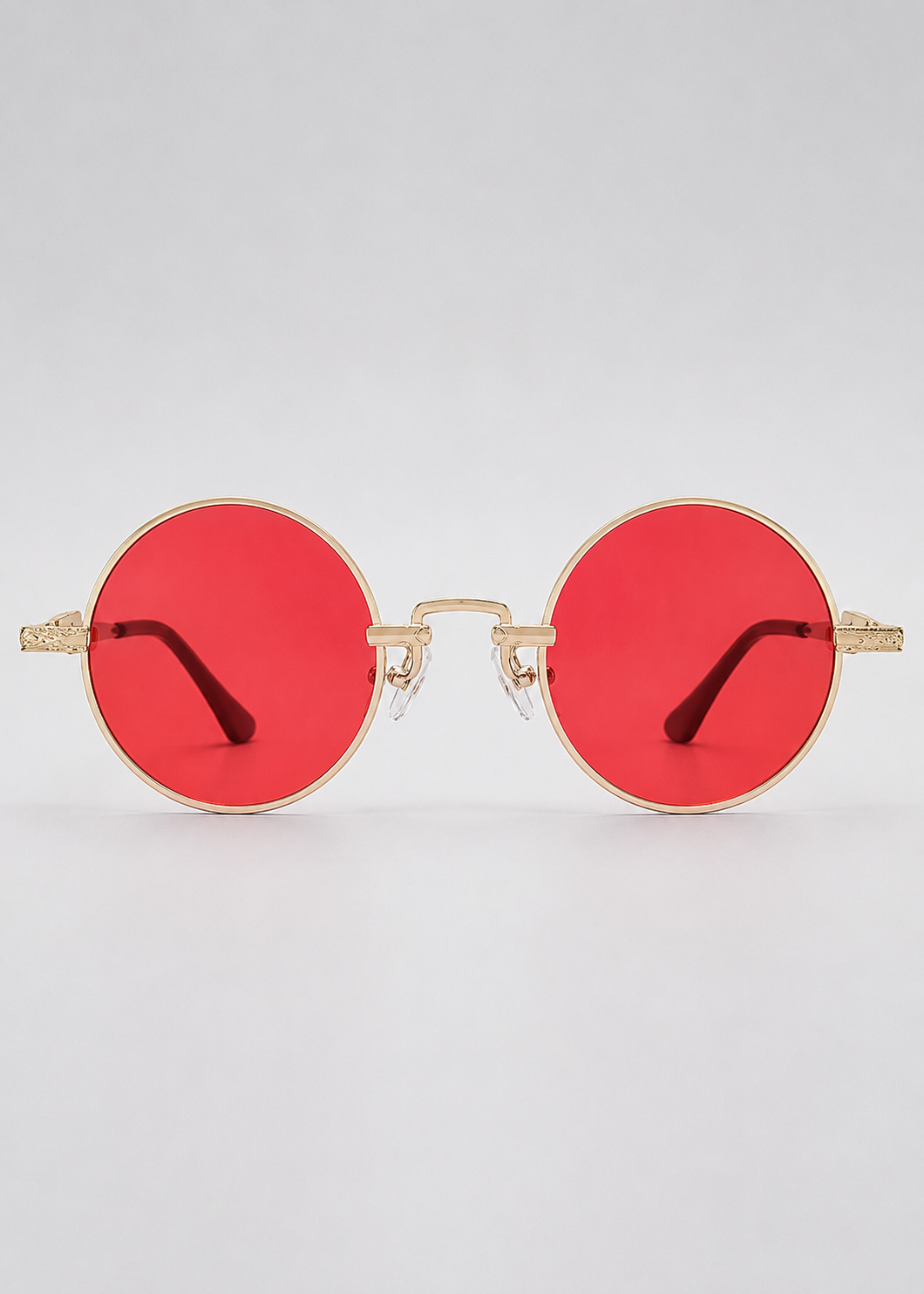 Round Polarized Sunglasses | Unisex | Lightweight Metal Frame | UV Protection | Everyday Eyewear | Steven & Levon