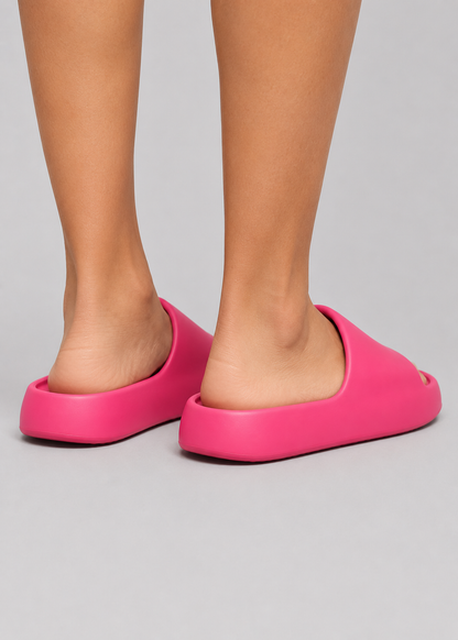 Cloud Cushion Slide Slippers | Unisex EVA Slides | Thick Platform Non-Slip Bathroom & Shower Sandals | Steven & Levon