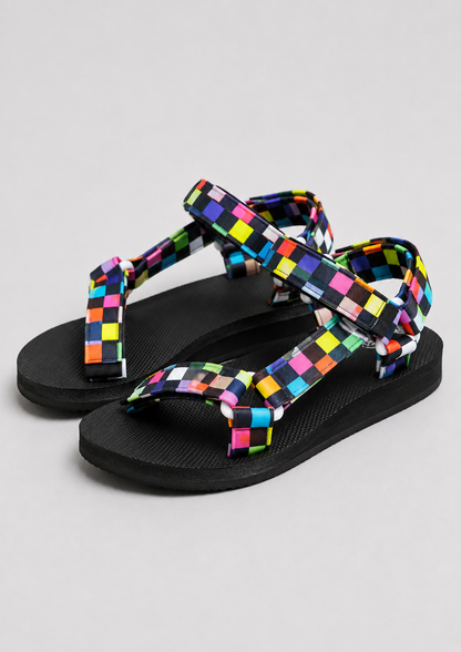 Women's Walking Grip Sandals | Walking Sandals | Lightweight Supportive Sole | Slip-On Open Toe Grip Design | Steven & Levon