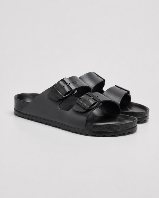 Men’s Casual Slip-On Sandals | Men | Lightweight Comfort Slides | Summer Everyday Beach Sandals | Steven & Levon