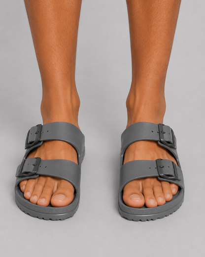 Men’s Casual Slip-On Sandals | Men | Lightweight Comfort Slides | Summer Everyday Beach Sandals | Steven & Levon