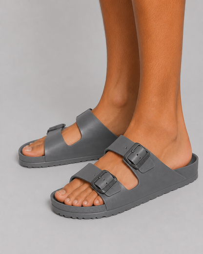 Men’s Casual Slip-On Sandals | Men | Lightweight Comfort Slides | Summer Everyday Beach Sandals | Steven & Levon