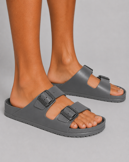 Men’s Casual Slip-On Sandals | Men | Lightweight Comfort Slides | Summer Everyday Beach Sandals | Steven & Levon