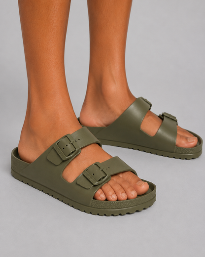 Men’s Casual Slip-On Sandals | Men | Lightweight Comfort Slides | Summer Everyday Beach Sandals | Steven & Levon