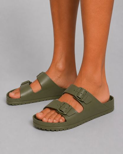 Men’s Casual Slip-On Sandals | Men | Lightweight Comfort Slides | Summer Everyday Beach Sandals | Steven & Levon