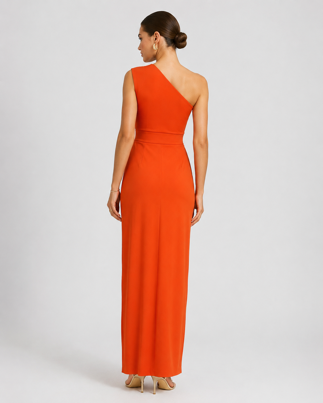 Women's One Shoulder Slit Maxi Dress | Women | Evening Dress | Steven & Levon