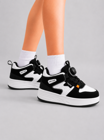 Kids Roller Sneakers | LED Wheel Shoes | Outdoor Sports Trainers | Light-Up Casual Shoes | Steven & Levon