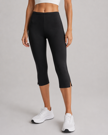 Wynne Capri Pants | Slim Fit | Side Slit Design | Women | Steven & Levon